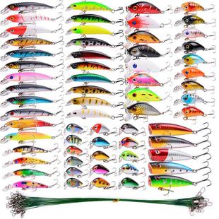 Hard Swin Fishing Set Minnow Floating Mini Lure Bait