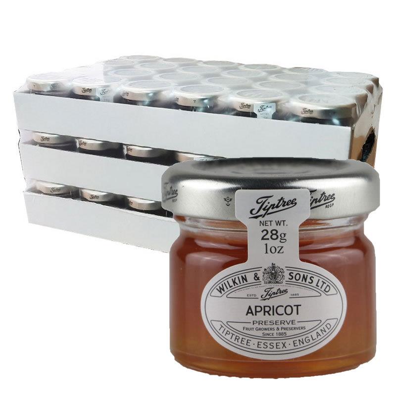 Tiptree缇树 草莓覆盆子黑加仑甜杏细橙子樱桃果酱28g*72瓶整箱装