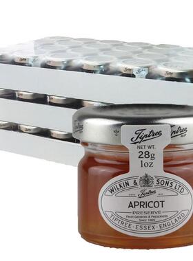 Tiptree缇树 草莓覆盆子黑加仑甜杏细橙子樱桃果酱28g*72瓶整箱装