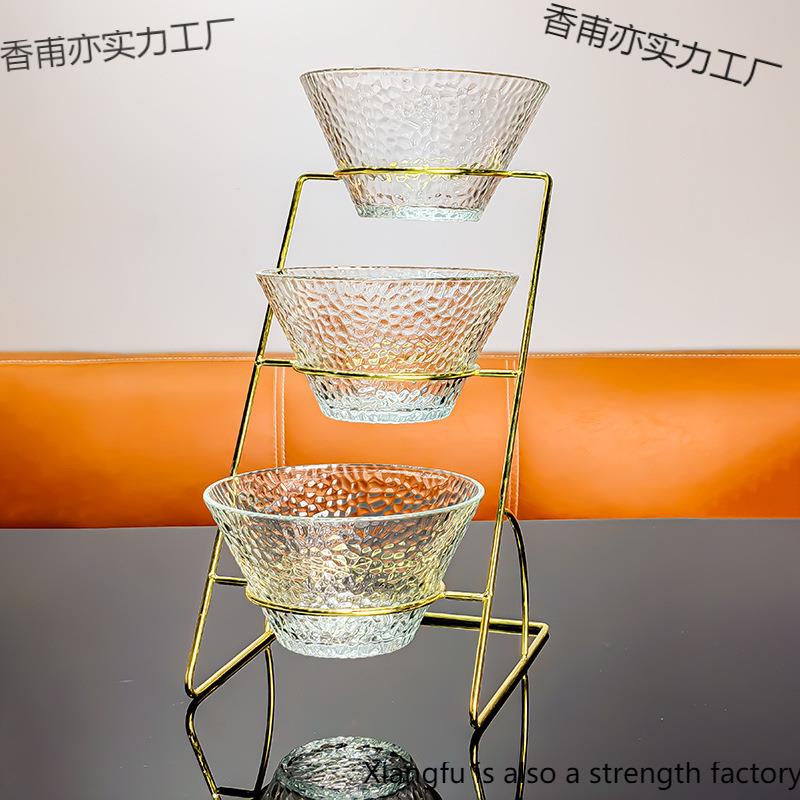 酒店自助餐摆台小料台架子火锅店蘸料碗商用早餐器皿调料架铁无