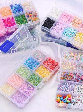 10 Grids Glass Seed Beads Kit Friendship Bracelet Making Kit