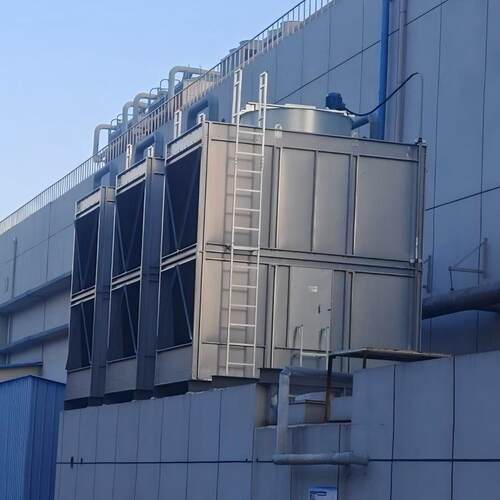 逆流闭式冷水塔200方全钢冷却塔反应釜降温配套设备