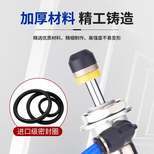 75注塑机斜臂配件 MAD机械手上下缓冲气缸双头缓冲器20X64