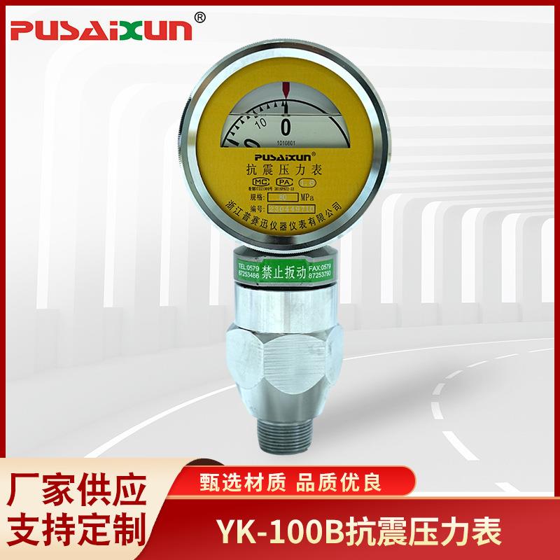 固井密封压力表阻粘度介质YK-100B压力测量表泥浆抗震压力表