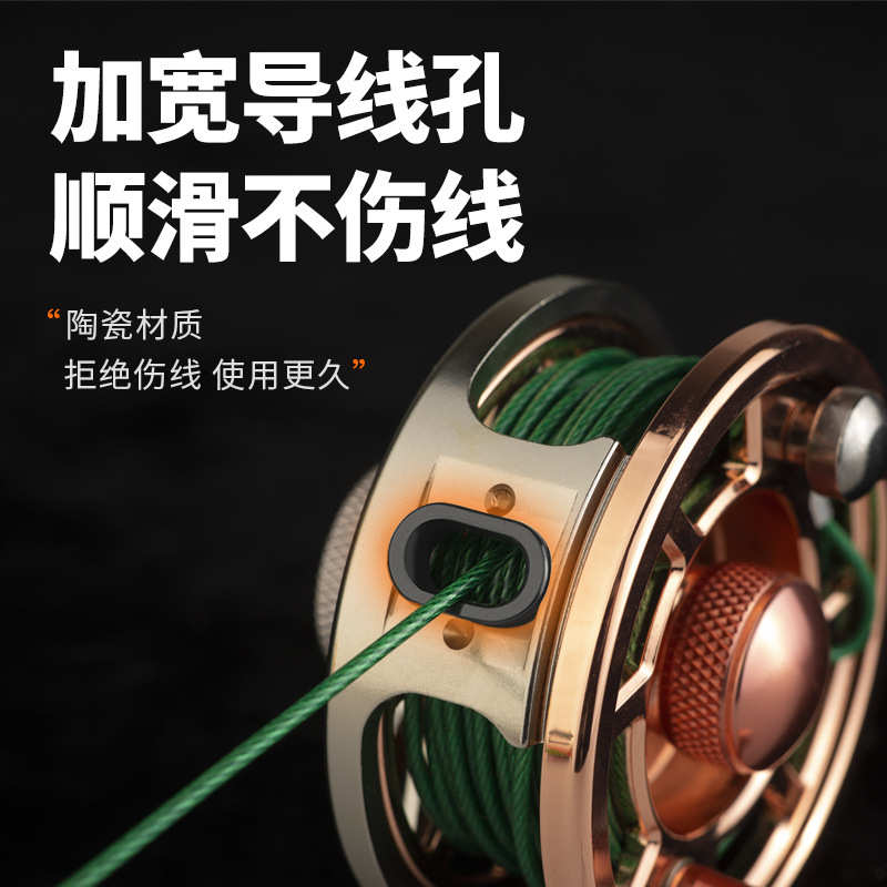 路亚活鱼扣鱼扣户外多功能不锈钢鱼锁小型鱼轮锁鱼器垂钓用品批发