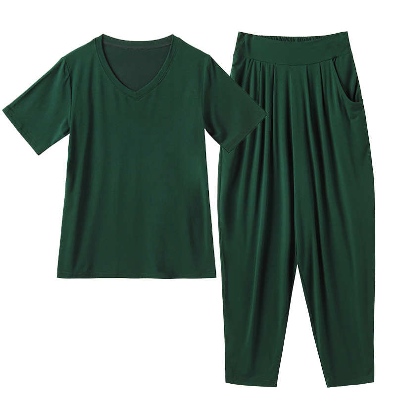 春秋款广场舞服装新款套装奥代尔棉舒适舞蹈服中老年团队表演服