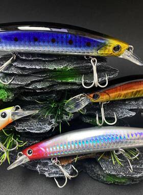 路亚饵浮水米诺鱼饵10mm/25g鱼饵料硬饵拟饵鲈鱼翘嘴9107