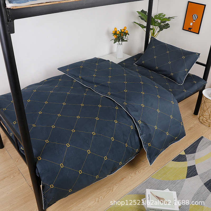 全.三件套床 被褥2m 学生宿舍单人件套10.床套装六套装床上用品9m