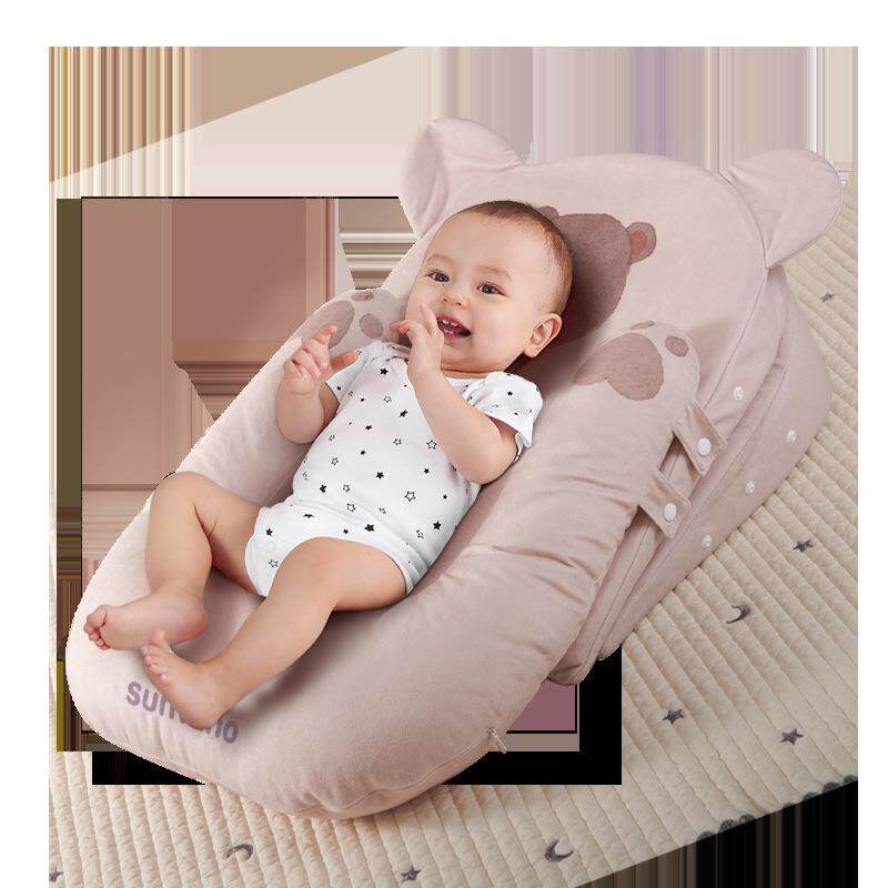 三美婴四季防溢奶呛奶枕头新生儿宝宝喂奶神器婴儿防吐奶斜坡垫