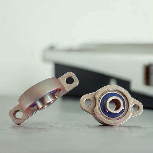 不锈钢微型小轴承带座SKP000 SKFL001 SP002 SFL003 004 005 006