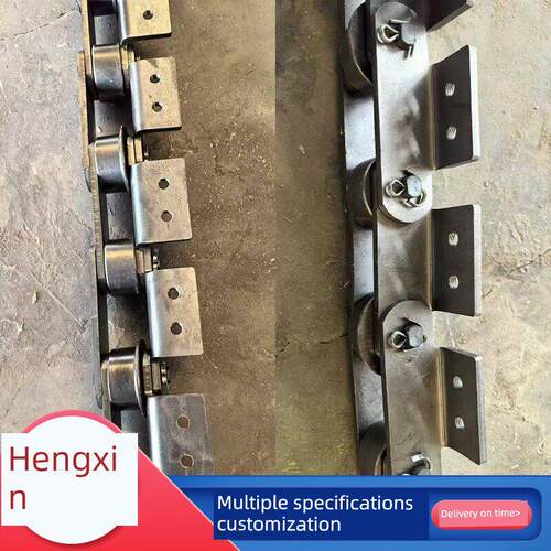 双孔耳弯板炼单排双排大接头传动炼非标准定制工业重型弯板炼