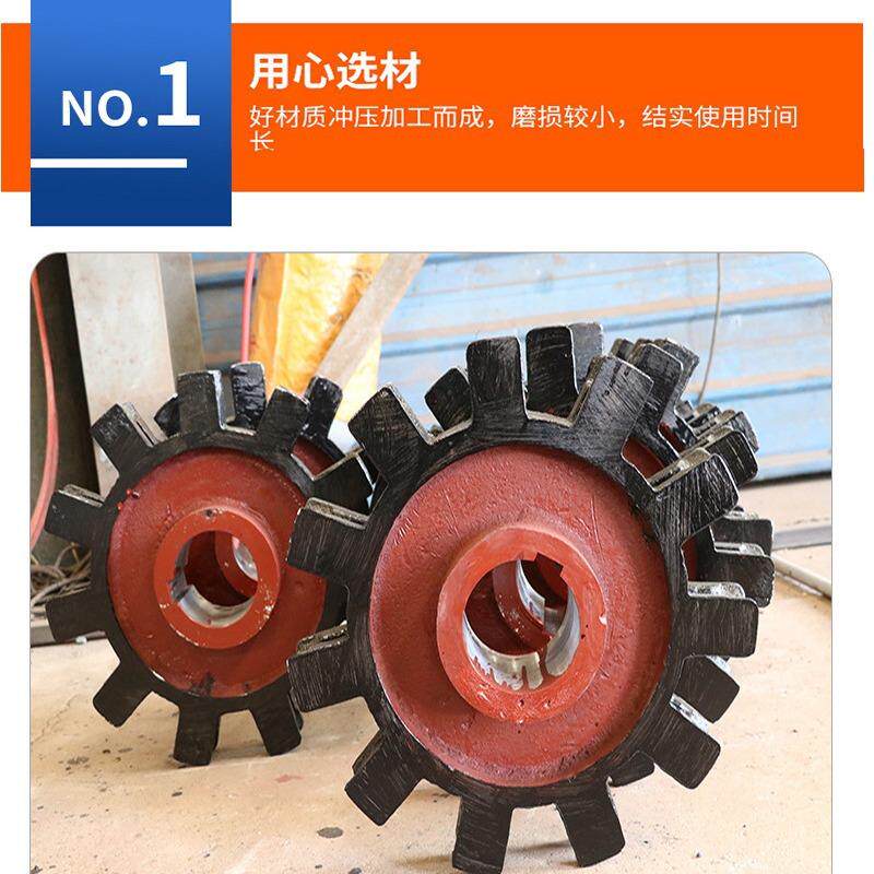 供应板链斗式提升机多齿链轮矿用提升设备配件链轮总成耐磨耐腐蚀
