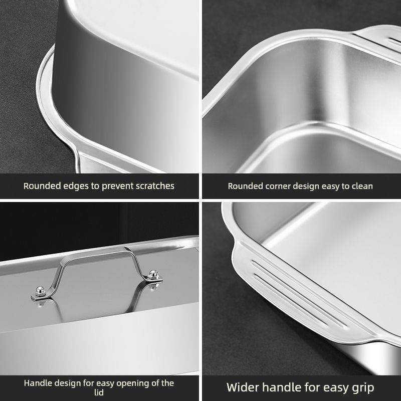 304不锈钢烤鱼盘家用烧烤盘托盘烤肉盘菜盘小龙虾盘烤鱼专用烤盘,厨房/烹饪用具,烤鱼专用烤盘,淘宝优惠券,粉丝福利购,淘宝优惠卷