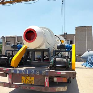 哈斯克斯坦石灰窑棒磨机 选矿卧式球磨机磨矿球磨机 粉煤灰球磨机
