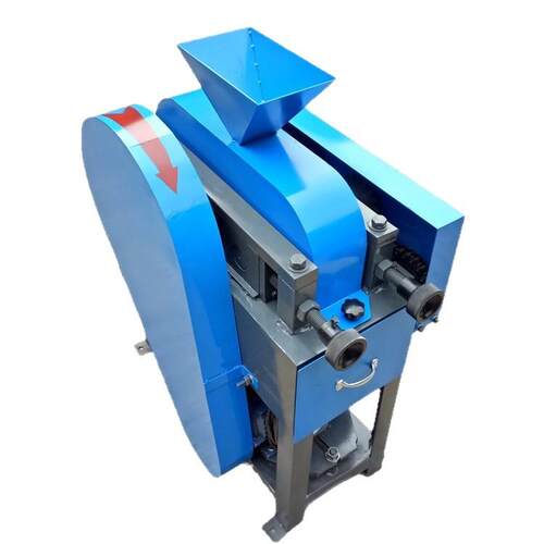 细碎对辊破碎机厂家直供挤压式小型双对辊粉碎机现货实验室设备