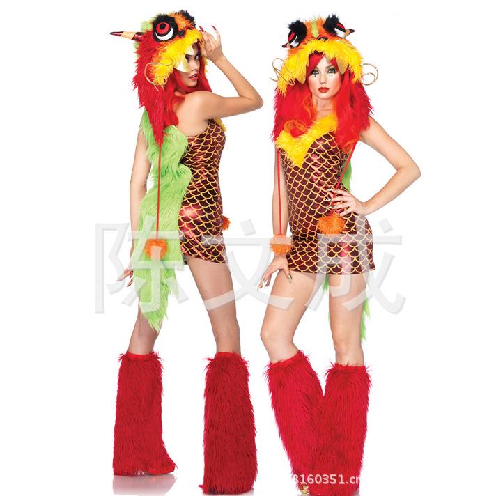 Fish mermaid game uniform Halloween costume animal festival