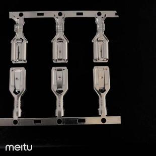 250带锁插簧横连带扣连饶端子冷压端子3000 盘6.3插簧端子0.35B