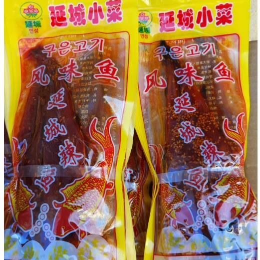 延城明太鱼香辣吉林延边朝鲜族风味特产延吉小吃延城小菜90克