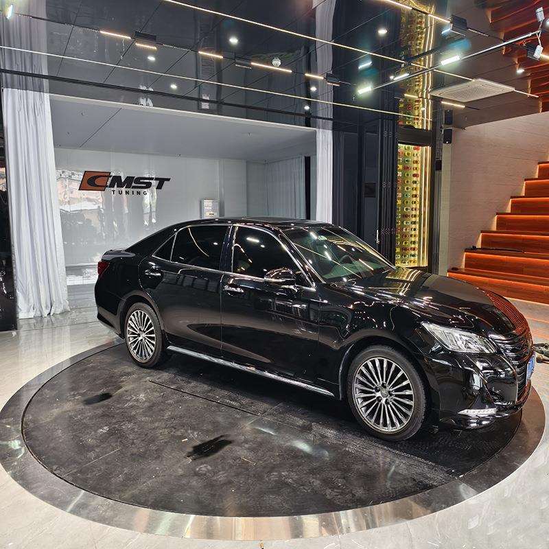 旋转台转盘4s店汽车展台360度圆形婚庆直播升降旋转舞台电动遥控