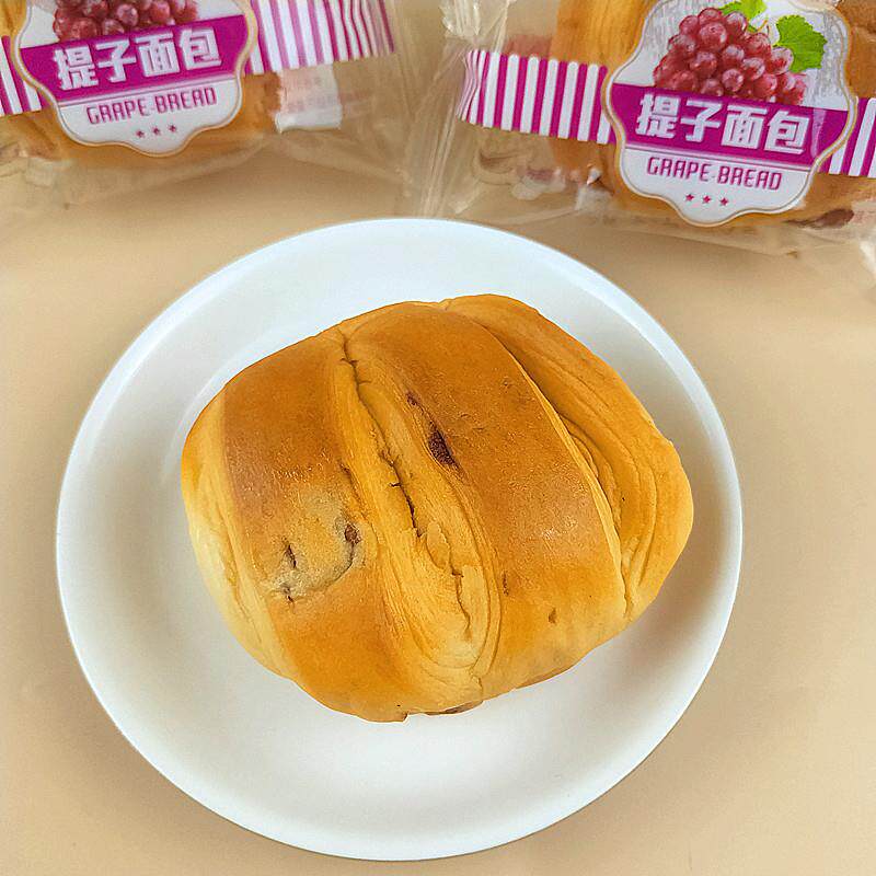 现货友梦提子面包提子加入手撕面包夹心糕点网红儿童早餐休闲充饥