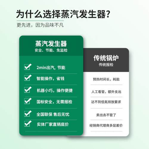 免报检免人工1蒸吨纺锅织印染商用D机级汽蒸发BFJ器蒸汽蒸炉