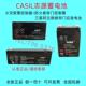 志源CASIL蓄电池CA1212 2.2AH阿兰德防火卷帘门应急电池 12V1.2AH