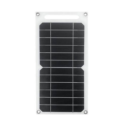 太阳能充电器5V6W单晶柔性光伏发电板子户外太阳能板手机充电1020