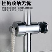 免打孔花洒支架固定座浴室浴沐喷头卡中扣544浴滑套洗澡淋杆可移