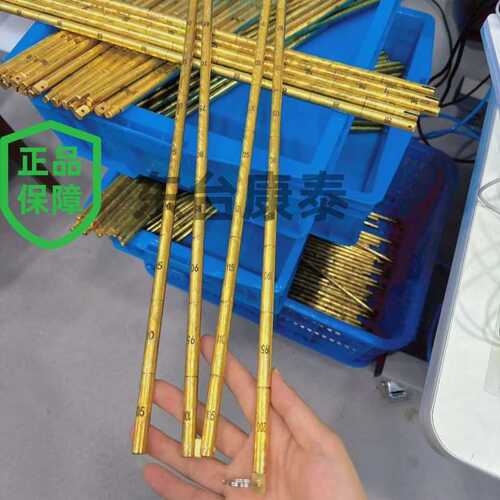 船用铜折尺 测深铜尺 量水尺 折叠测深杆 船舶工具370306测深锤绳