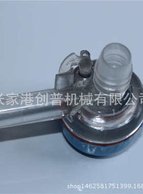 HL-M10蓝色头羊挤奶机配件小羊铁片式集乳器羊挤奶杯组零件厂家