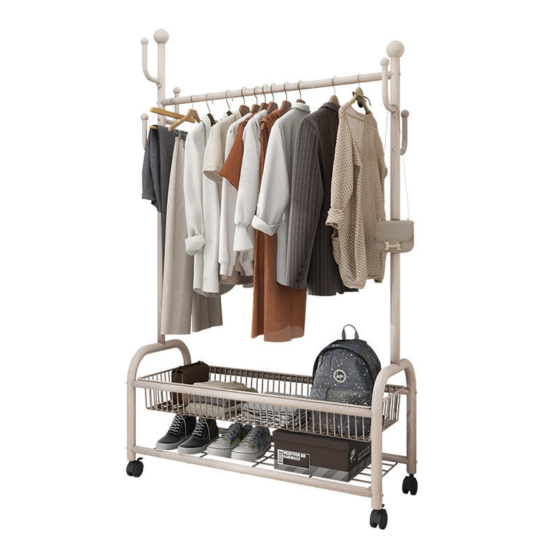 挂衣架落地卧室家用房间挂衣服架子凉晾衣架阳台室内简易杆衣帽架