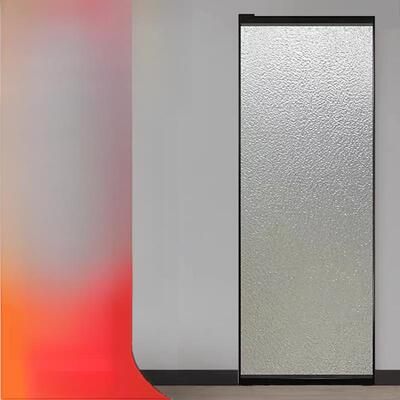 鬼门隐形轨道无轨滑动门厨房卫生间阳台吊轨门铝合金铝合金门