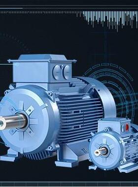 ABB电机 马达M2BAX系列 3KW-4P 清洗机 加湿器专用 小法兰电机