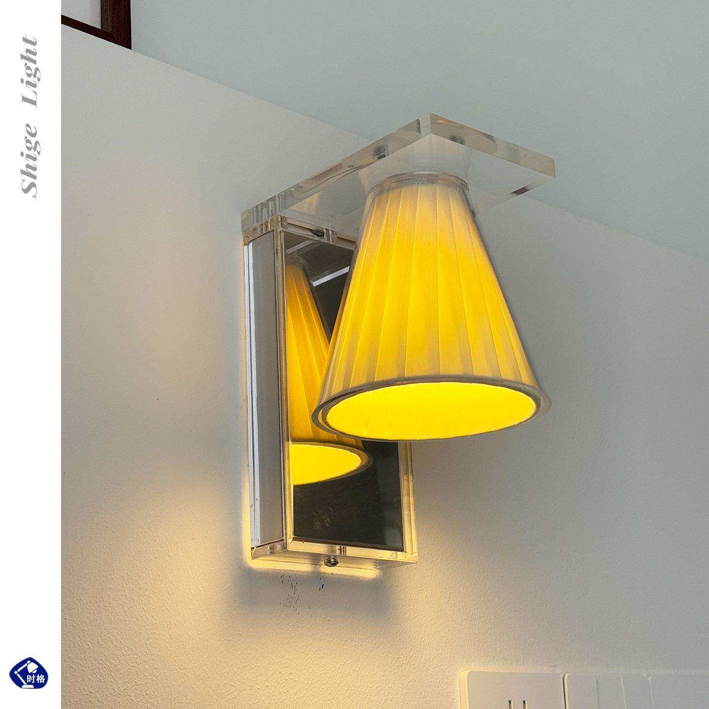 意式极简卧室床头壁灯法式轻奢客厅楼梯走廊过道玄关氛围感墙灯