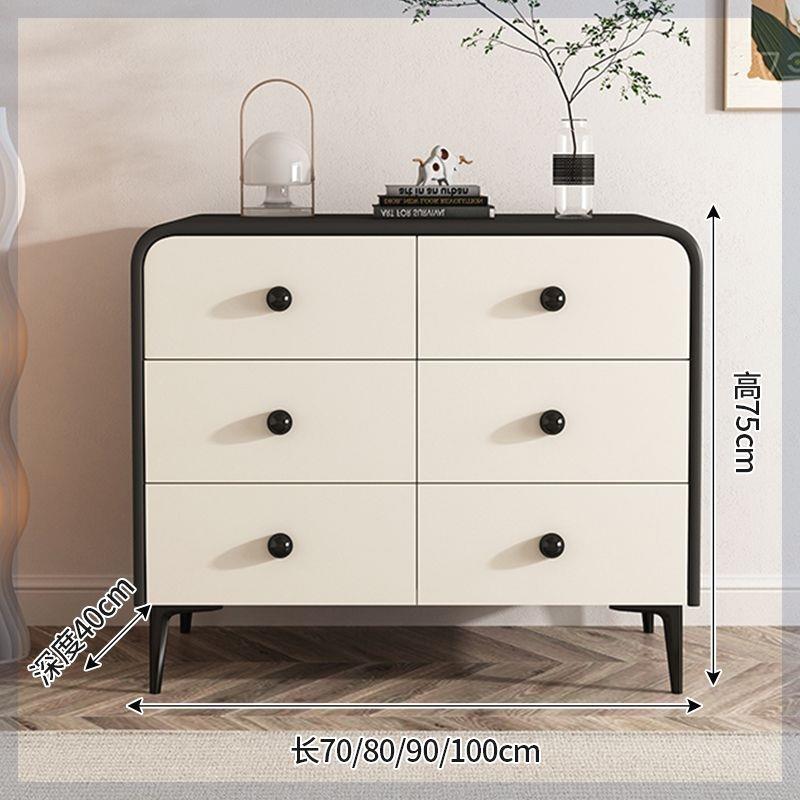 轻奢实木斗柜现代简约客厅六八斗柜大容量抽屉边柜卧室立柜收纳柜