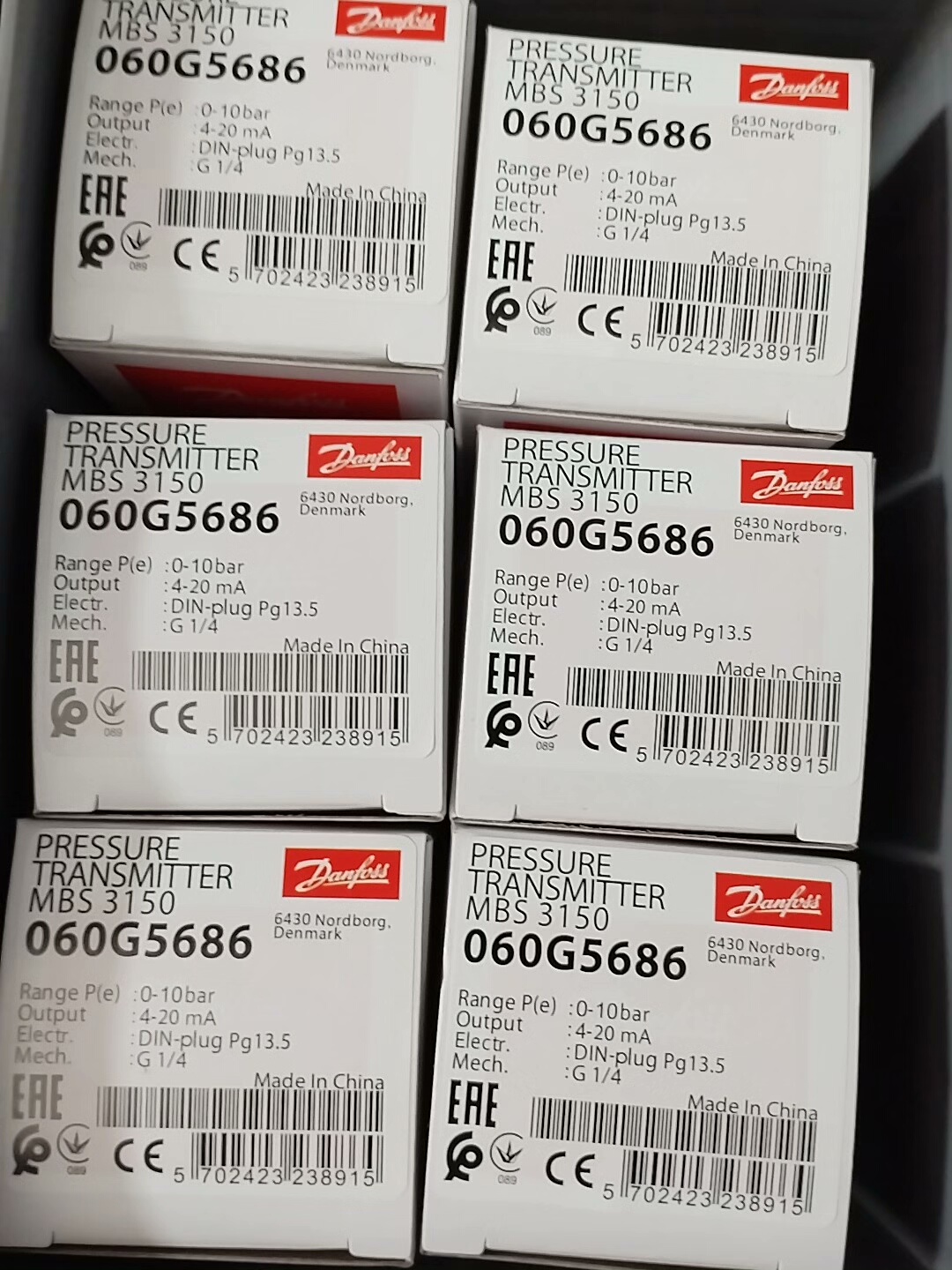 丹佛斯压力传感器060G5686全新原厂件现货议价