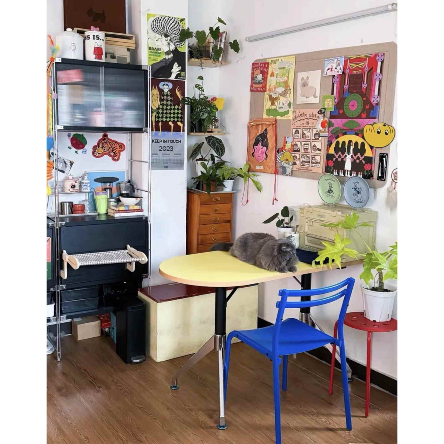 电脑桌台式简约家用轻奢书桌餐桌中古办公洽谈桌椭圆会议桌工作台