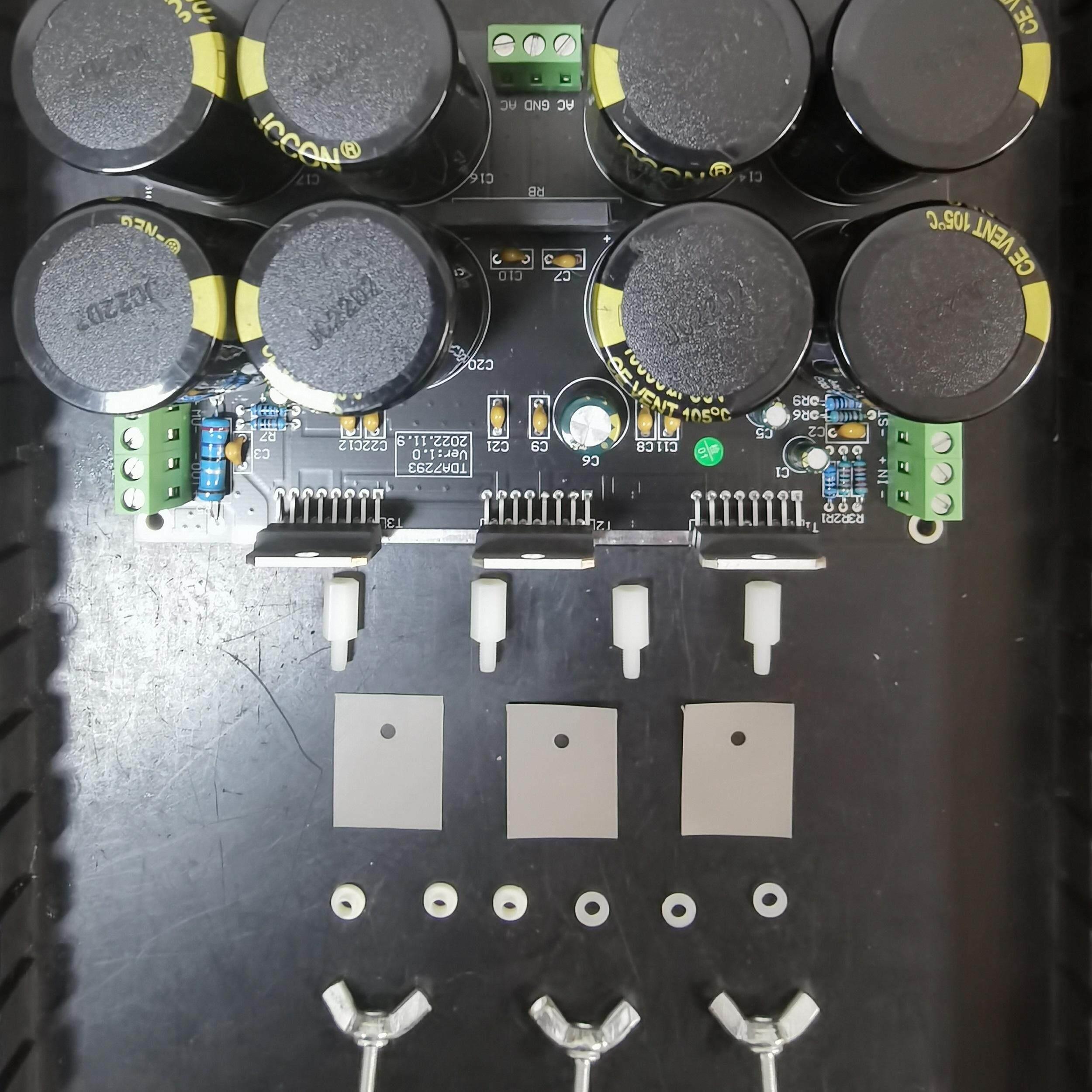 TDA7293三并联单声道功放板，大功率高保真AB类放大 拍前必看详情