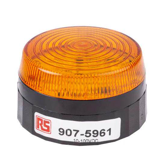欧时电子RS PRO 琥珀色闪光LED警示灯 薄型LED警示灯