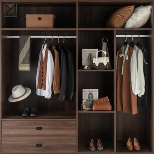 轻奢样板间衣帽间摆件软装 饰品 全屋定制家居展厅样板房衣柜装