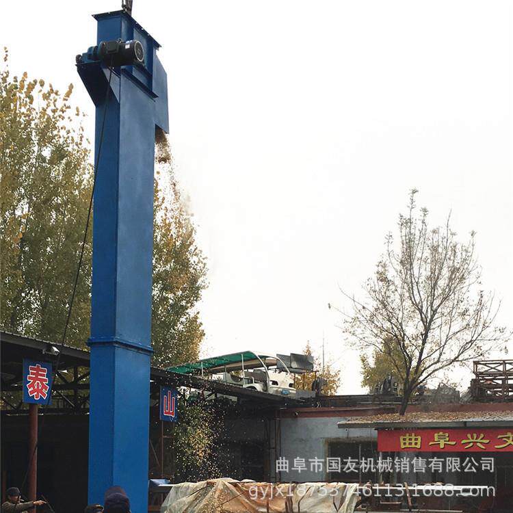 NE瓦斗高距离上料提升机 咖啡豆上料斗式输送机 自动畚斗提升机