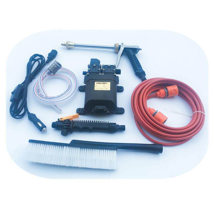 双车套载洗237车器泵简易电动刷车工具双v泵高压洗车装