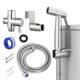 Hand Faucet Protable Toilet Stainl Black Sprayer Bidet