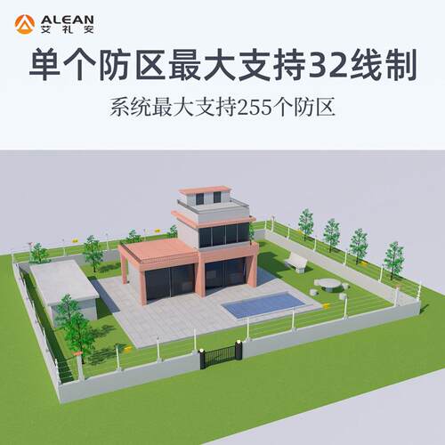 络张力电子围栏 网报四线制栏张力电AN-Z802-子围警器