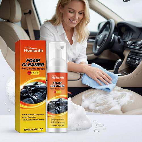 HOMONTH Multi-Purpose Foam Cleaner for Car Interior and Seat