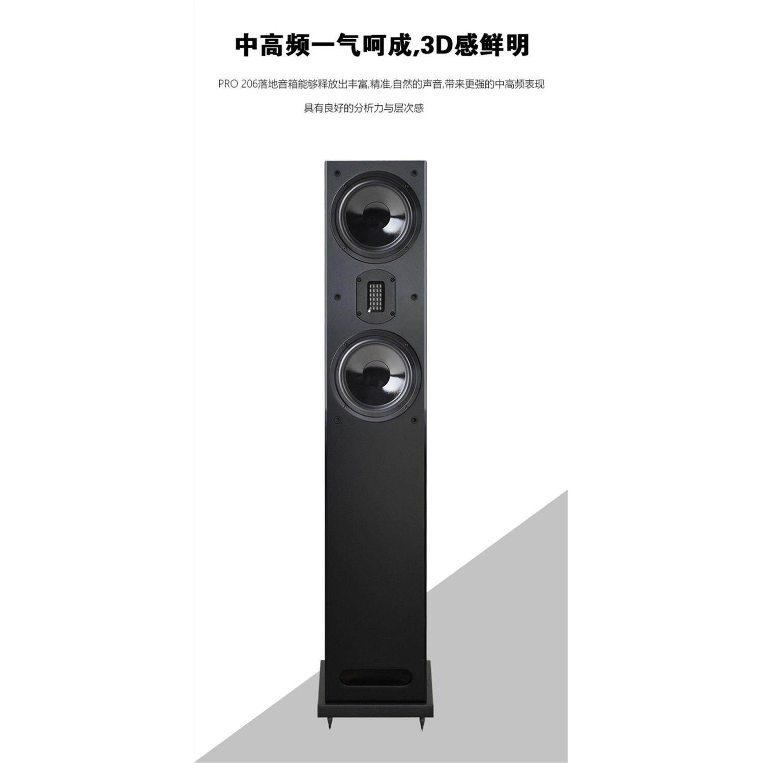 SYNAUDIO唱将PRO206影K落地音箱