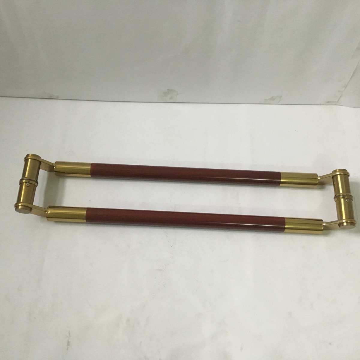 厂家批发800刀头玫瑰金木纹鸡翅头脚玻璃店铺办公室门不锈钢拉手