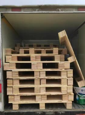 木字托盘木质托盘免MIQ木薰蒸制免熏蒸胶合板托出口实木川盘