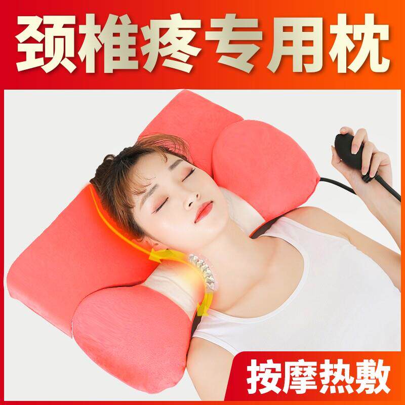 护颈椎枕头圆柱形糖果枕颈椎枕头修覆劲椎非病人睡觉专用矫正热敷