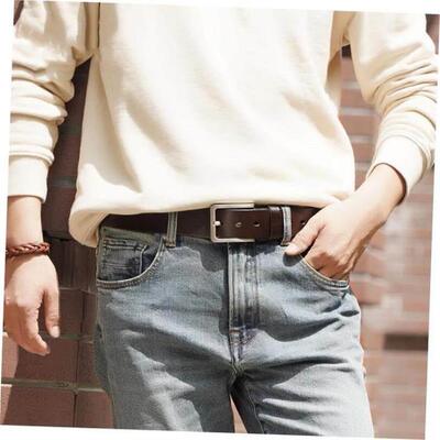 Belt Men Leather Belts for Men Strap trousers belt裤腰带皮带